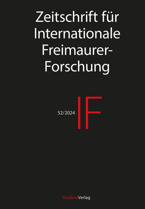 IF - Zeitschrift für Internationale Freimaurer-Forschung 52/24